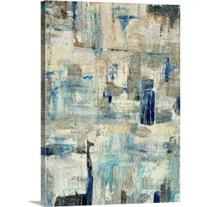 "Aqua Separation I" Canvas Wall Art