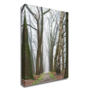 "At The End You Will Find A New Beginning" Wrapped Canvas Print Wall Art