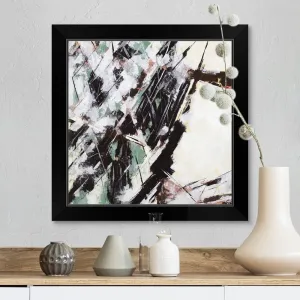 "Autumn Intervals" Black Framed Print