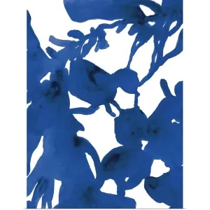 "Azure Silhouette II" Poster Print