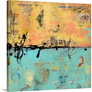 "Backstreet Alley" Canvas Wall Art