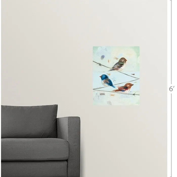 "Balancing Act I" Poster Print - Multi