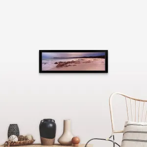 "Beach at dawn, Friendly Beaches, Freycinet National Park, Tasmania, Australia" Black Framed Print