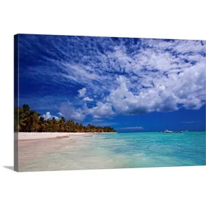 "Beach, Saona Island, Dominican Republic" Canvas Wall Art