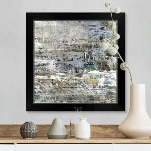 "Bestowal" Black Framed Print