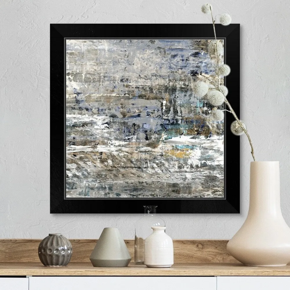 "Bestowal" Black Framed Print