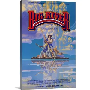 "Big River (Broadway) (1985)" Canvas Wall Art