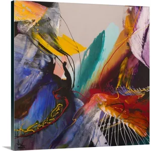 "Bird of Paradise II" Canvas Wall Art