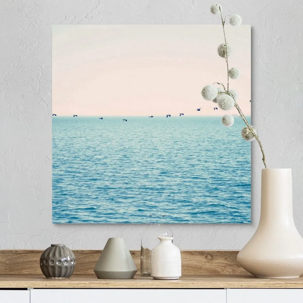 "Birds on the sea" Canvas Wall Art