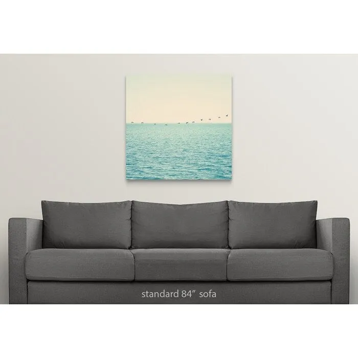 "Birds on the sea" Canvas Wall Art