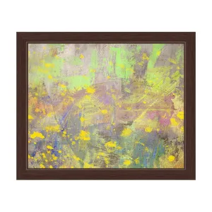 "Blossoming Spring" Graphic Framed Art Print