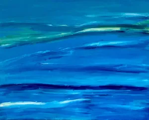 "Blue Horizon" Signed Limited Edition on Canvas