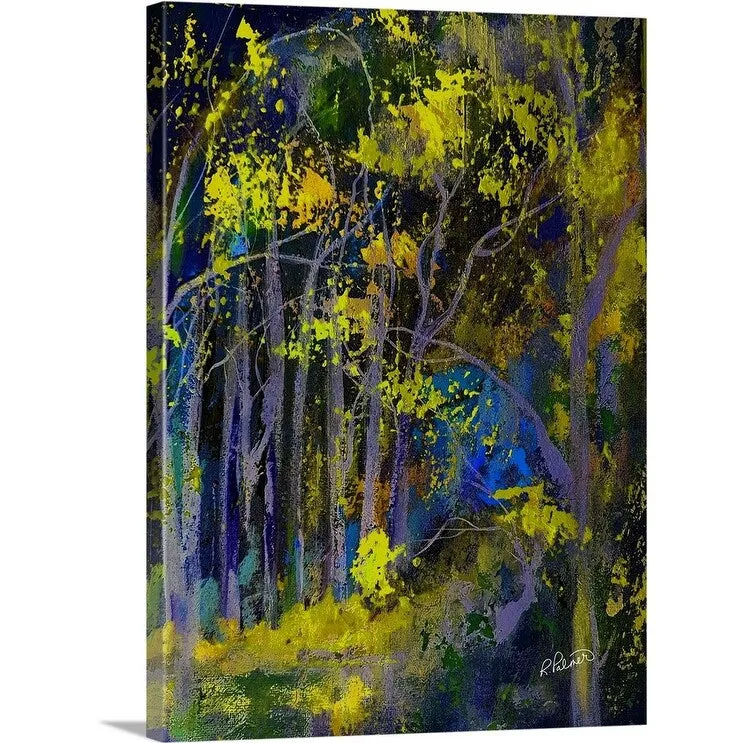 "Blue Night" Canvas Wall Art