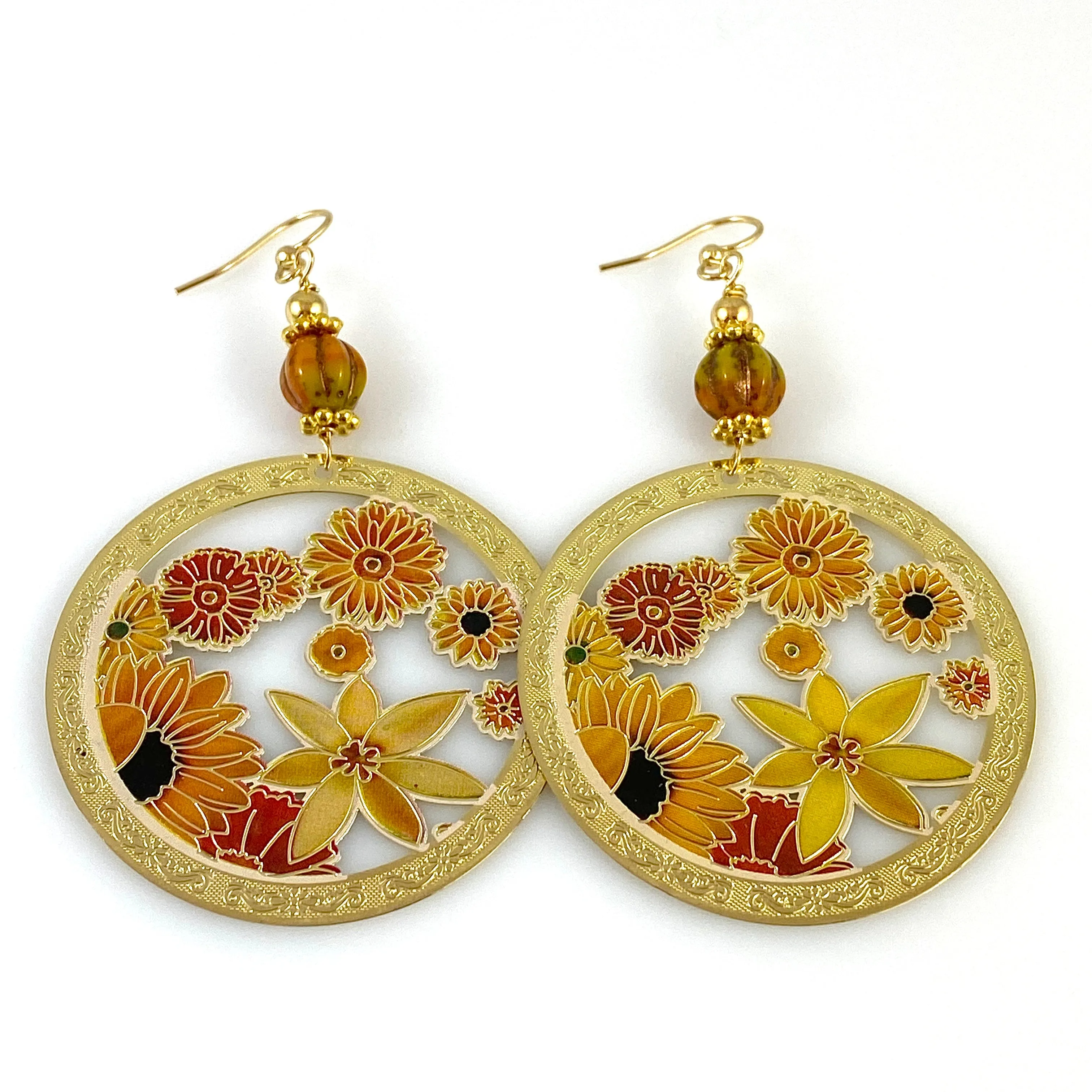 "Boho Beauty" Earrings (Sunshine)