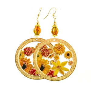 "Boho Beauty" Earrings (Sunshine)