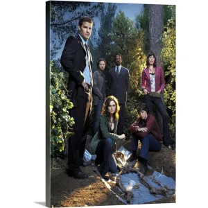 "Bones (TV) (2005)" Canvas Wall Art