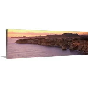 "Bonifacio Corsica France" Canvas Wall Art