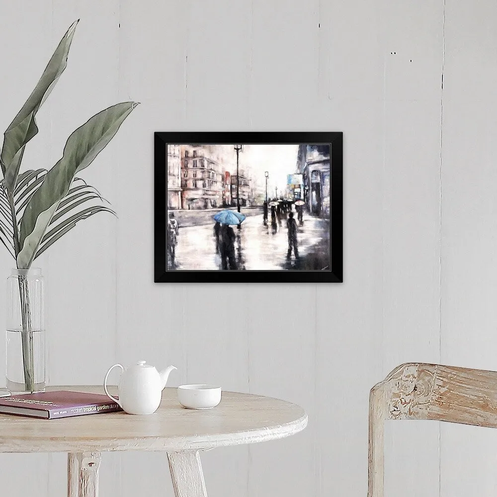 "Boulevard Boogie" Black Framed Print