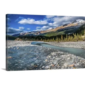 "Bow River Flats" Canvas Wall Art