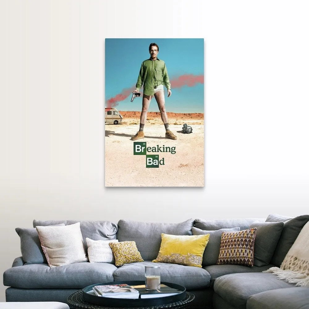 "Breaking Bad (2008)" Canvas Wall Art