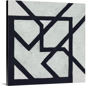 "Broken Square III" Canvas Wall Art