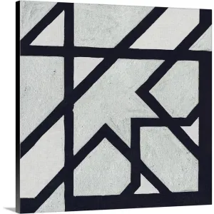 "Broken Square I" Canvas Wall Art