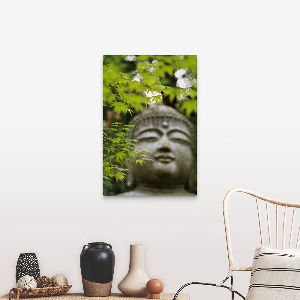 "Buddha statue" Canvas Wall Art