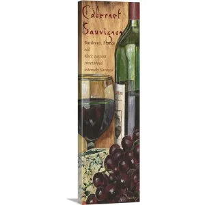 "Cabernet Sauvignon" Canvas Wall Art