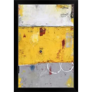 "Call Box" Black Framed Print