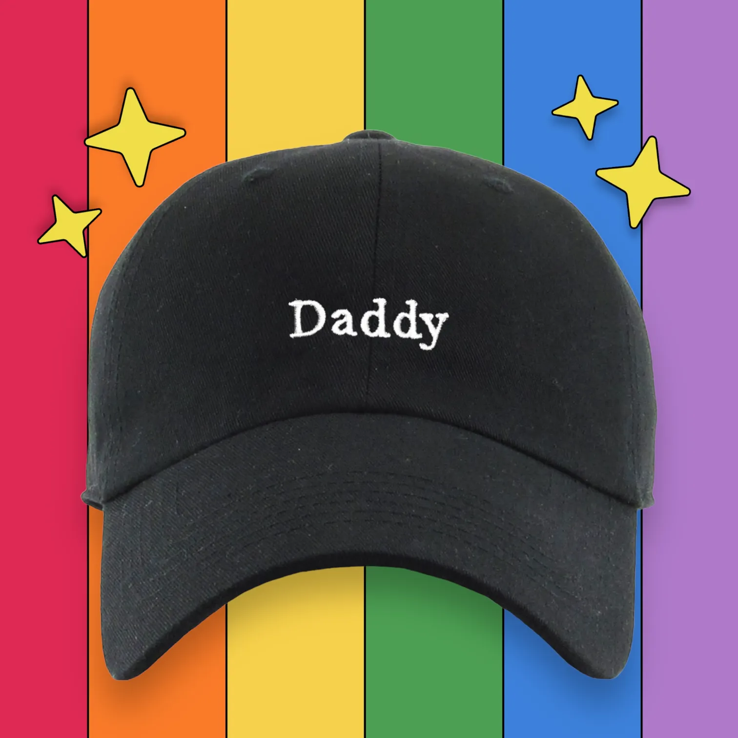 "Daddy" adjustable baseball cap