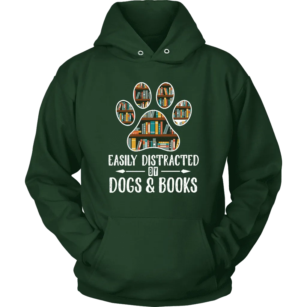 "Dogs and books" Hoodie