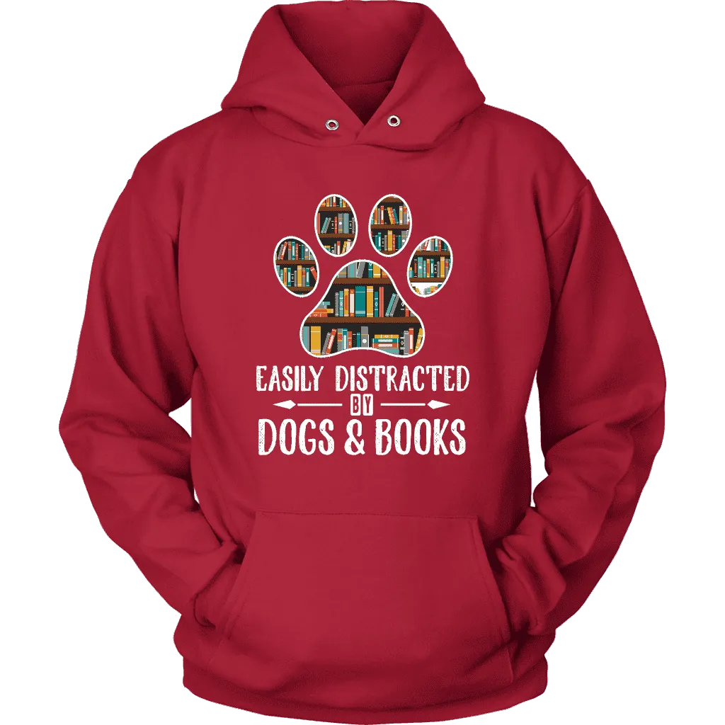 "Dogs and books" Hoodie