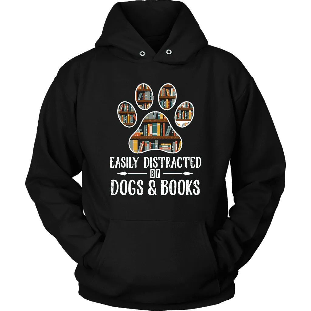 "Dogs and books" Hoodie