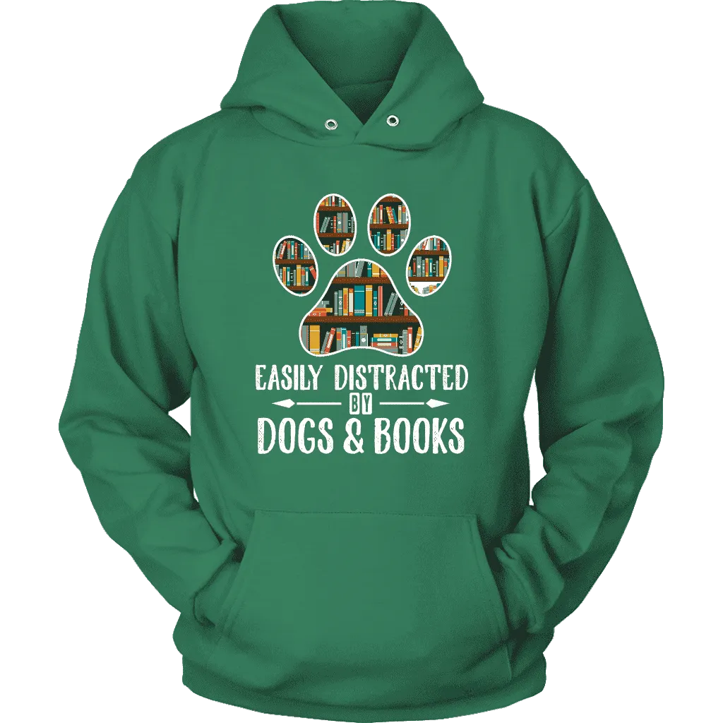 "Dogs and books" Hoodie