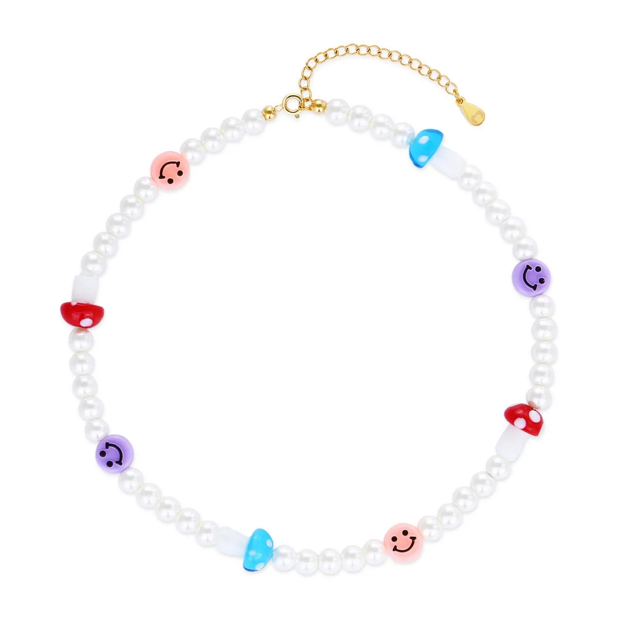 "Emoji Pearls" Necklace