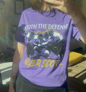 Quoth The Defense (Purple) / Shirt