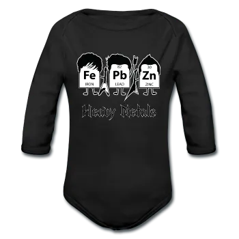 "Heavy Metals"-Baby Long Sleeve Onesie