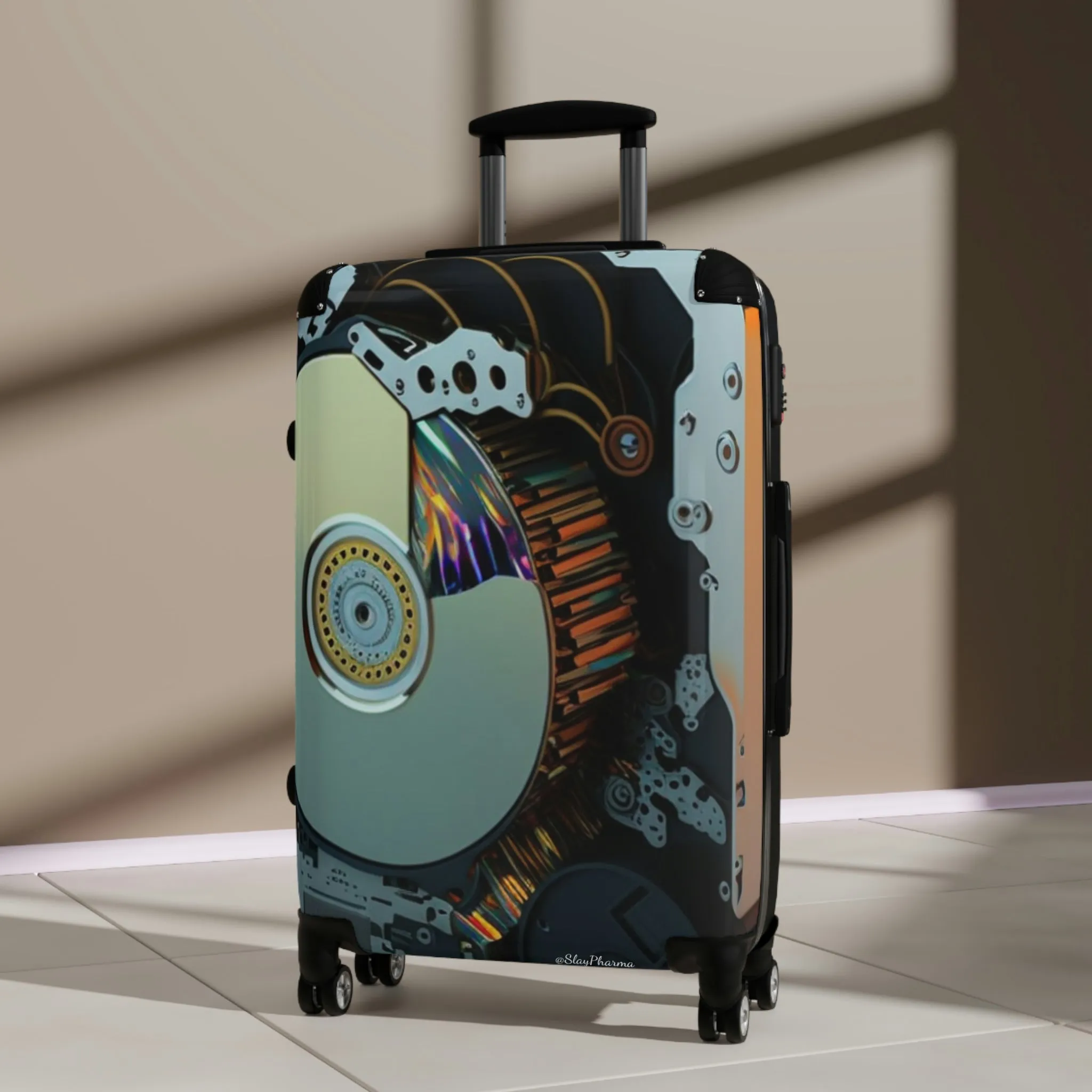 "Impossible Hard-Drive" Suitcases