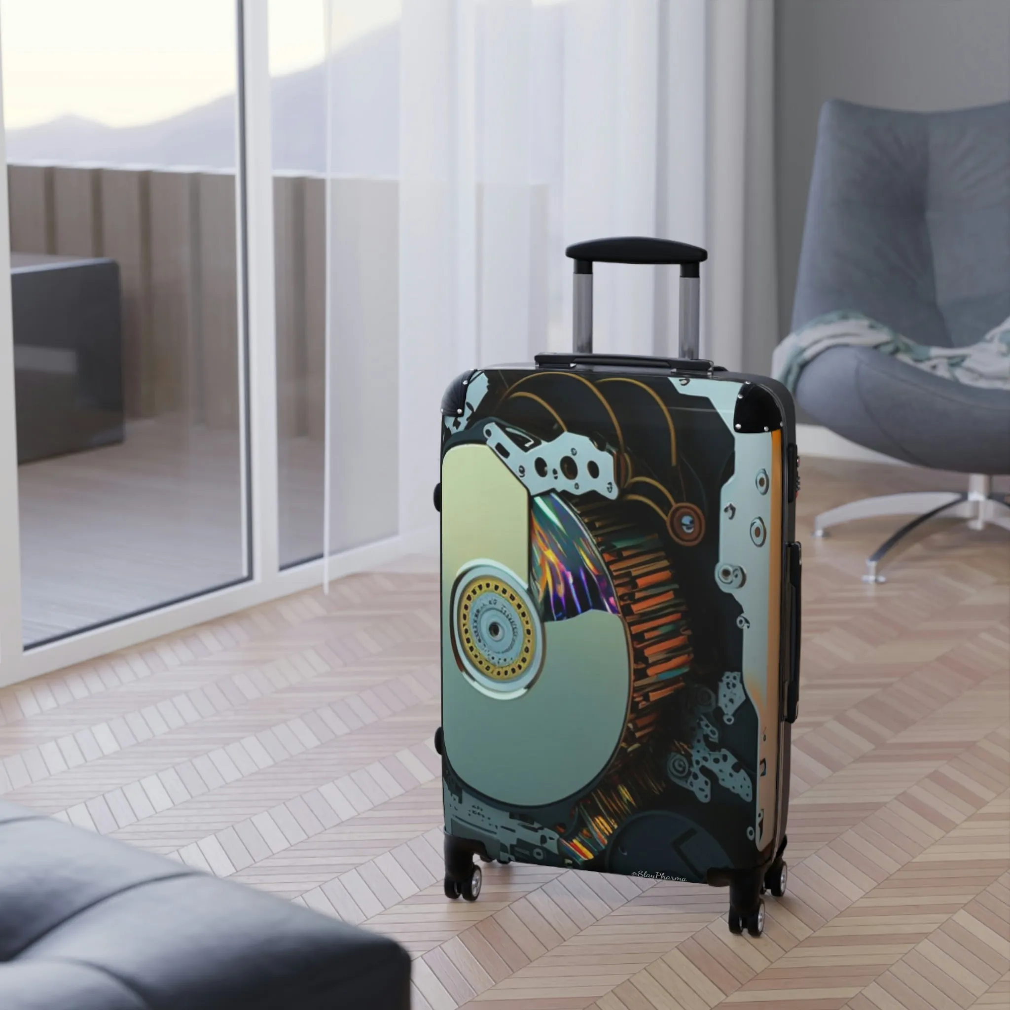 "Impossible Hard-Drive" Suitcases