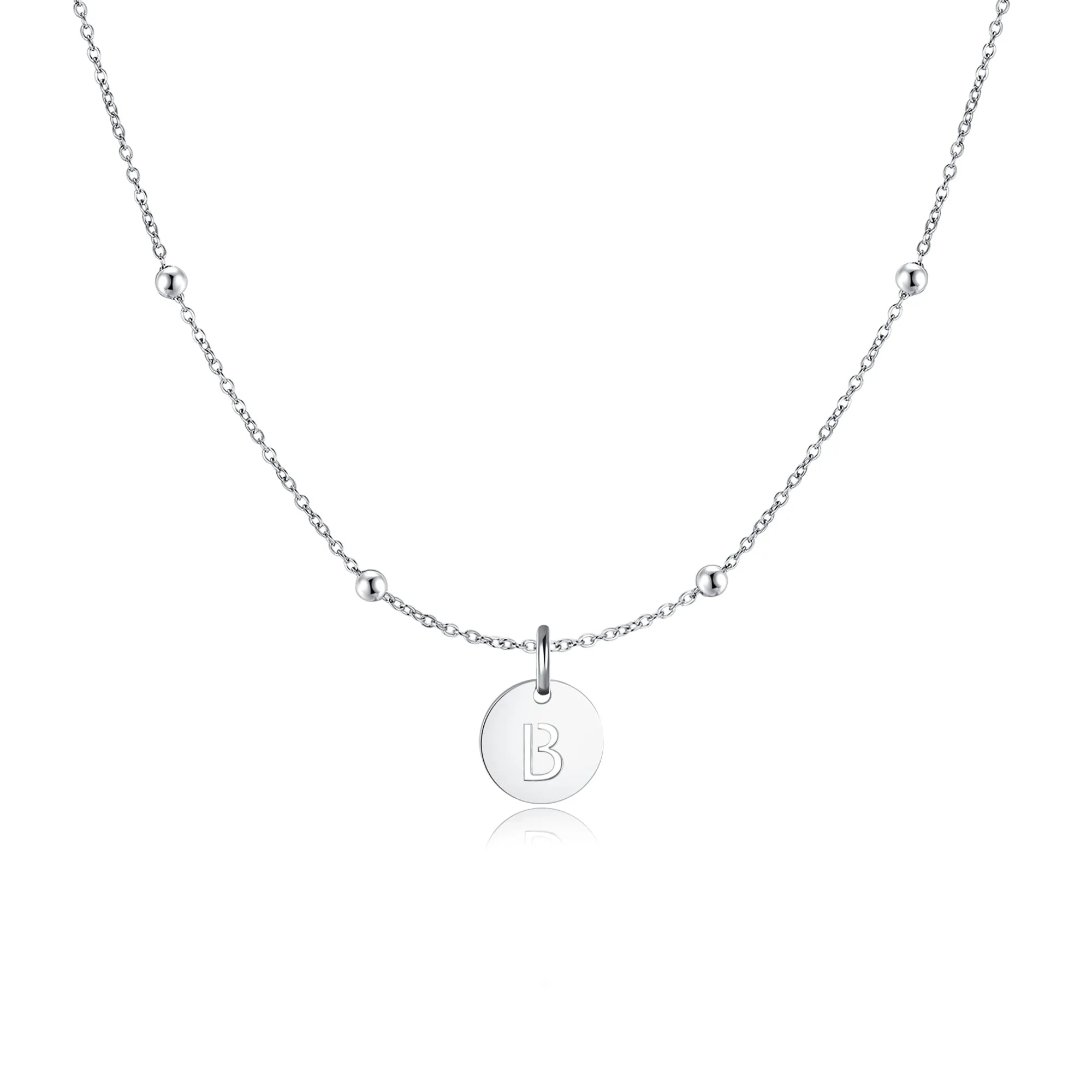 "Initial Circle" Necklace