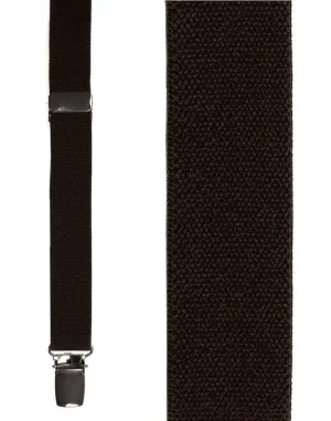 "Kids Dark Brown Oxford" Suspenders