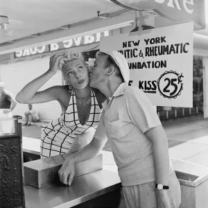 "Kissing Booth" from Getty Images