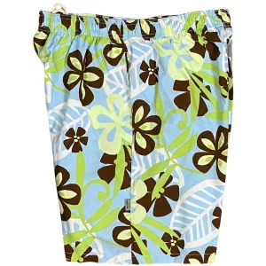 "License to Chill" Mens (6.5" Inseam / 19" Outseam) Swim Trunks