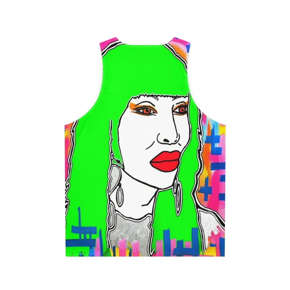 "Pete Burns Dead or Alive Unisex Music Pop Tank Top"