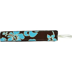 "Pure Hibiscus" Head Band (Brown   Blue)