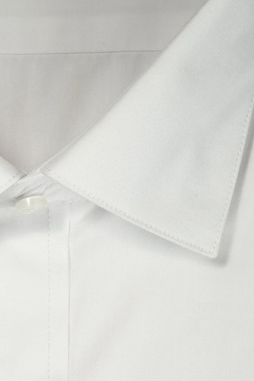 "Richard" White Spread Collar Shirt