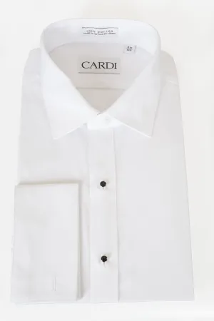 "Richard" White Spread Collar Shirt