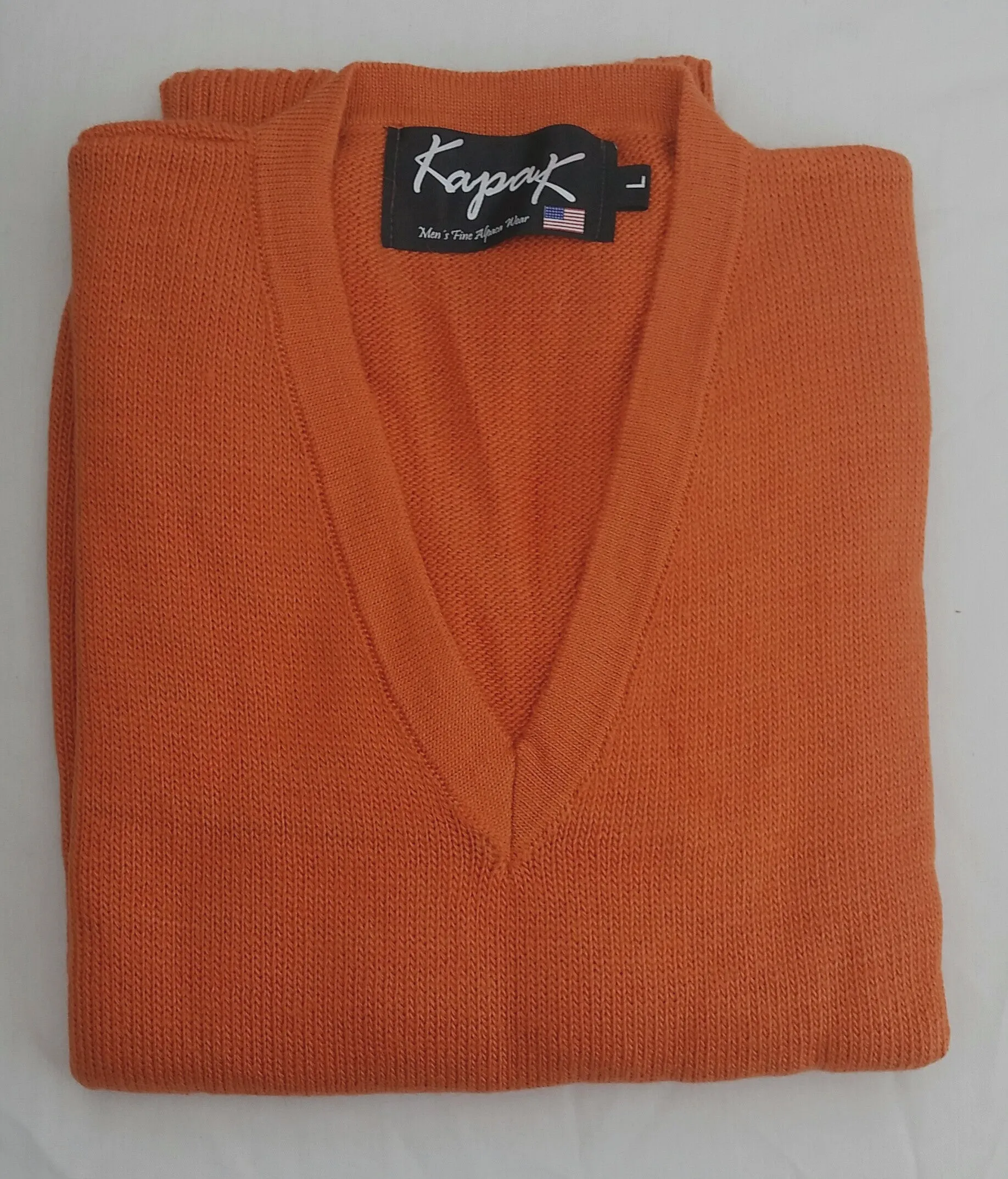 "Rome" Classic V Neck Sweater