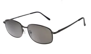 "Seagulls" Full Reading Unisex Metal Frame Sports Driving Sunglasses (Non Bifocal)