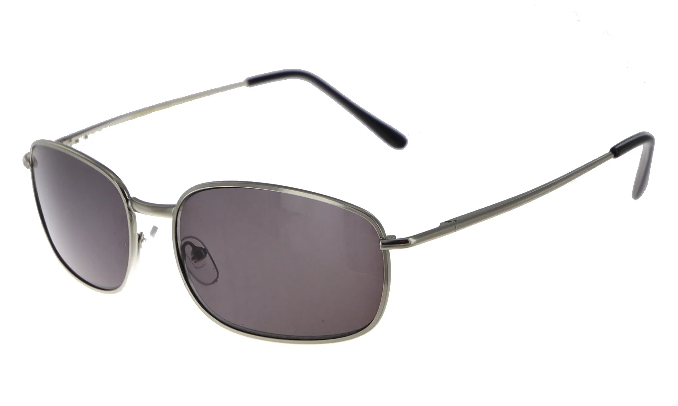 "Seagulls" Full Reading Unisex Metal Frame Sports Driving Sunglasses (Non Bifocal)